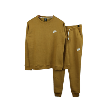 Men Nike Tracksuit Mustard Color