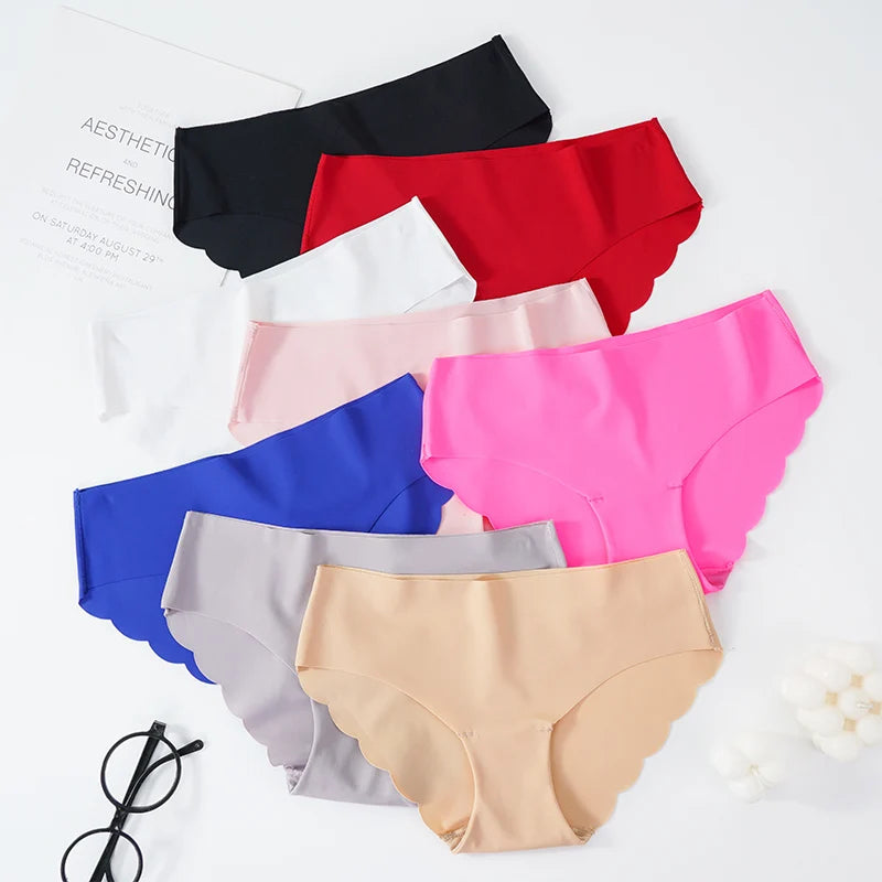 Women Panties  Seamless Ultra-thin Underwear For Female Comfort low-Rise Underpants Sexy High Quality Lingerie Briefs